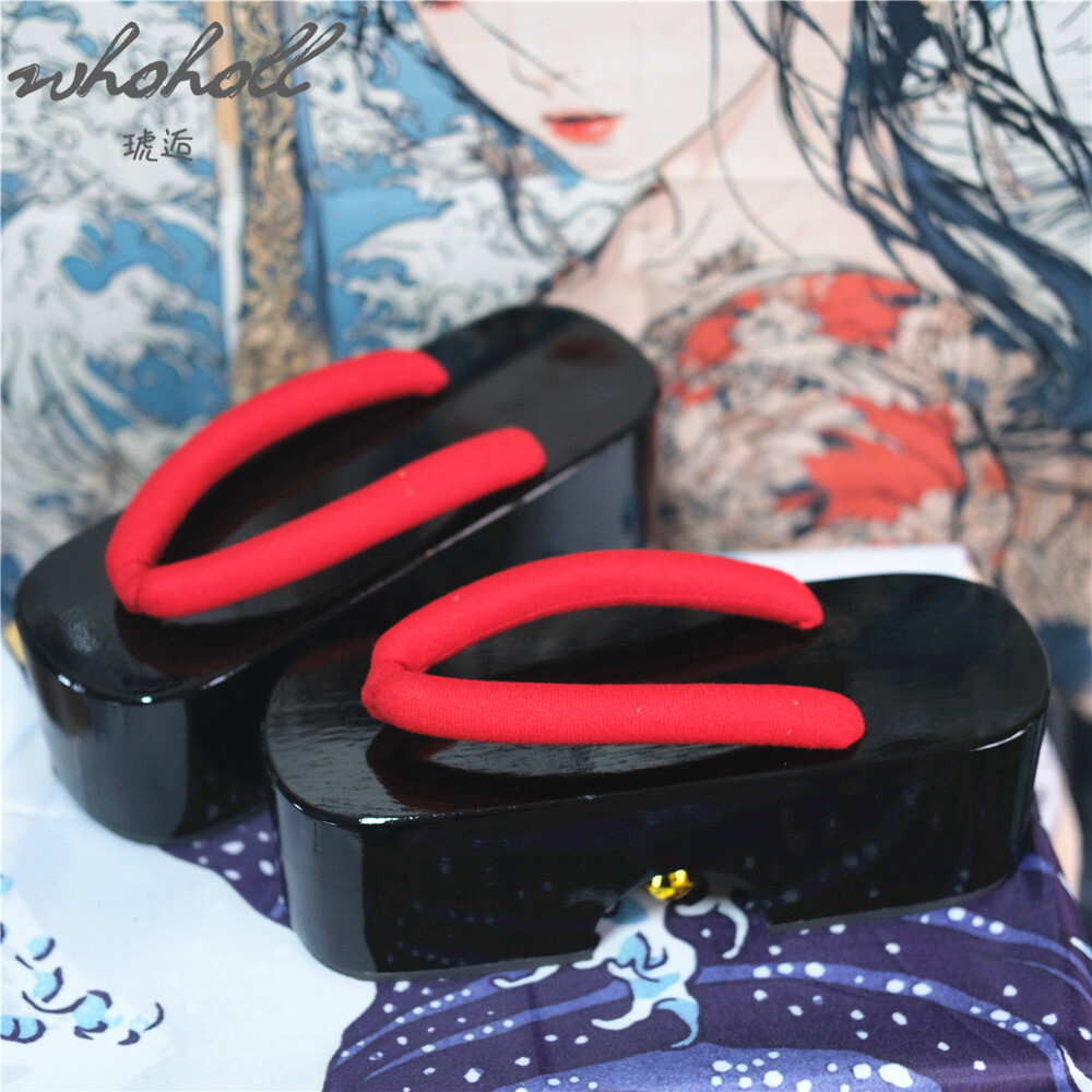 Geta Wooden Sandal - 여름 여성 플립 플롭 일본 게이샤