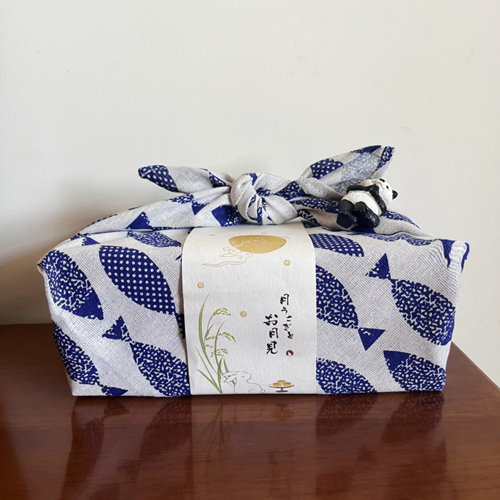 Furoshiki Wrap Cloth - 창의적인 일본식 후로시키 손수건, 사각형 수건,