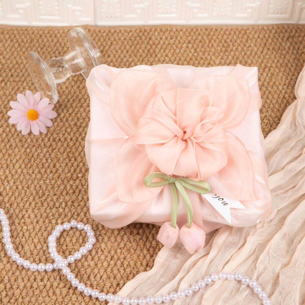 Furoshiki Wrap Cloth - 결혼식 답례품 포장용 천, 사각형 거즈