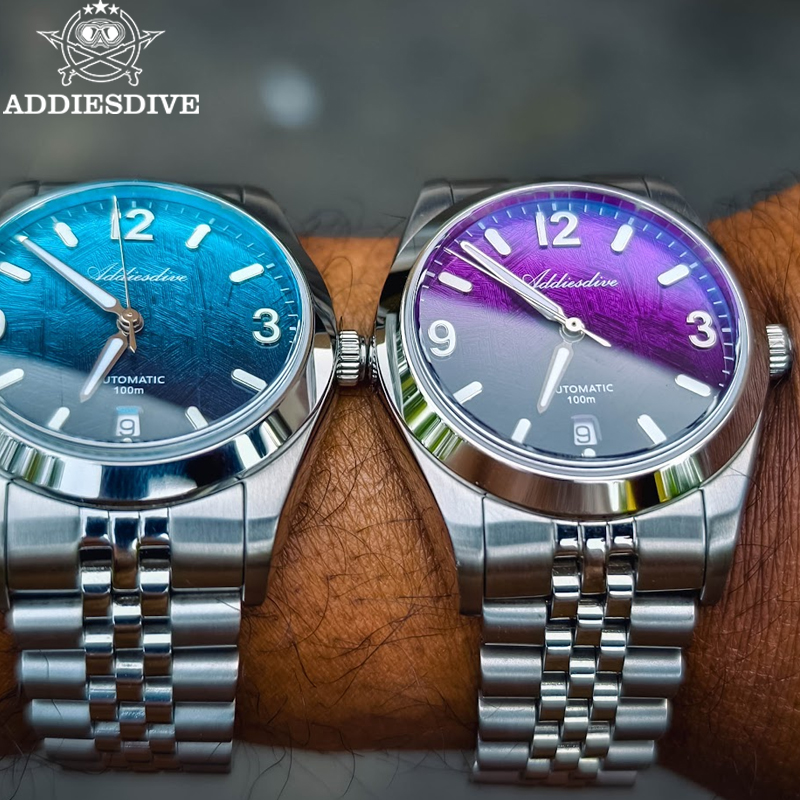 Japanese Lifestyle Brand - ADDIESDIVE 새로운 자동 기계식 시계 AD2547