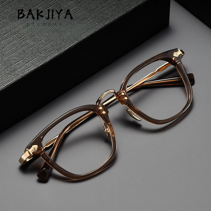 Japanese Lifestyle Brand - 일본 브랜드 디자이너 아세테이트 티타늄 안경