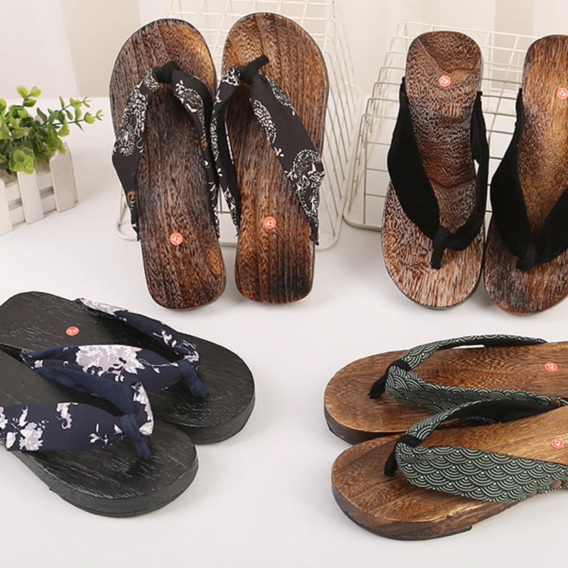 애니메이션 닌자 여름 나막신 슬리퍼 남성 여성 코스프레 - Geta Wooden Sandal 리뷰 및 가격