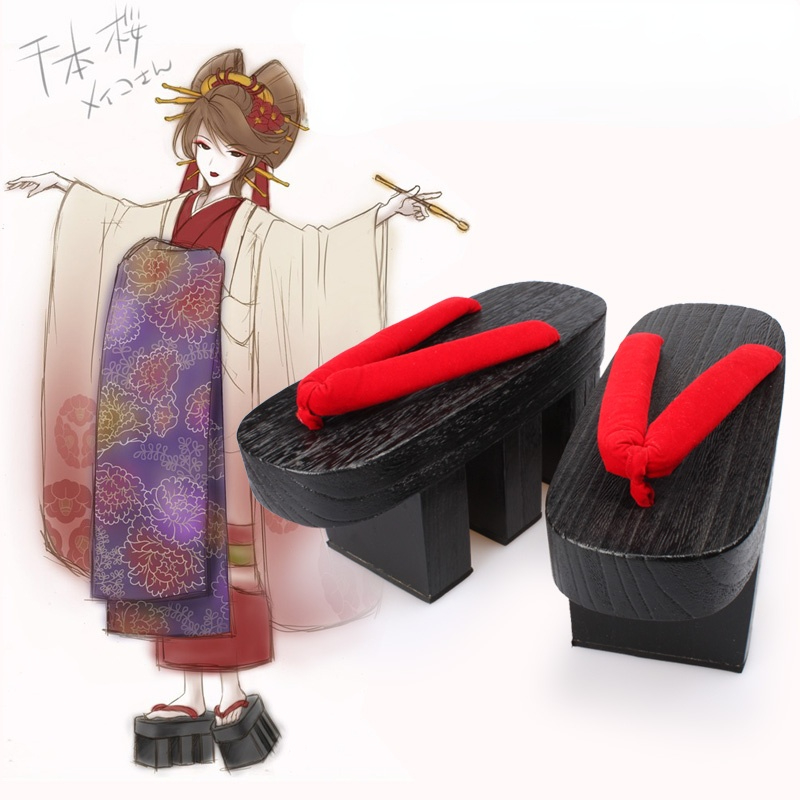 여성용 목재 일본 GETA 클로그 비덴테이트 ONMYO - Geta Wooden Sandal 리뷰 및 가격