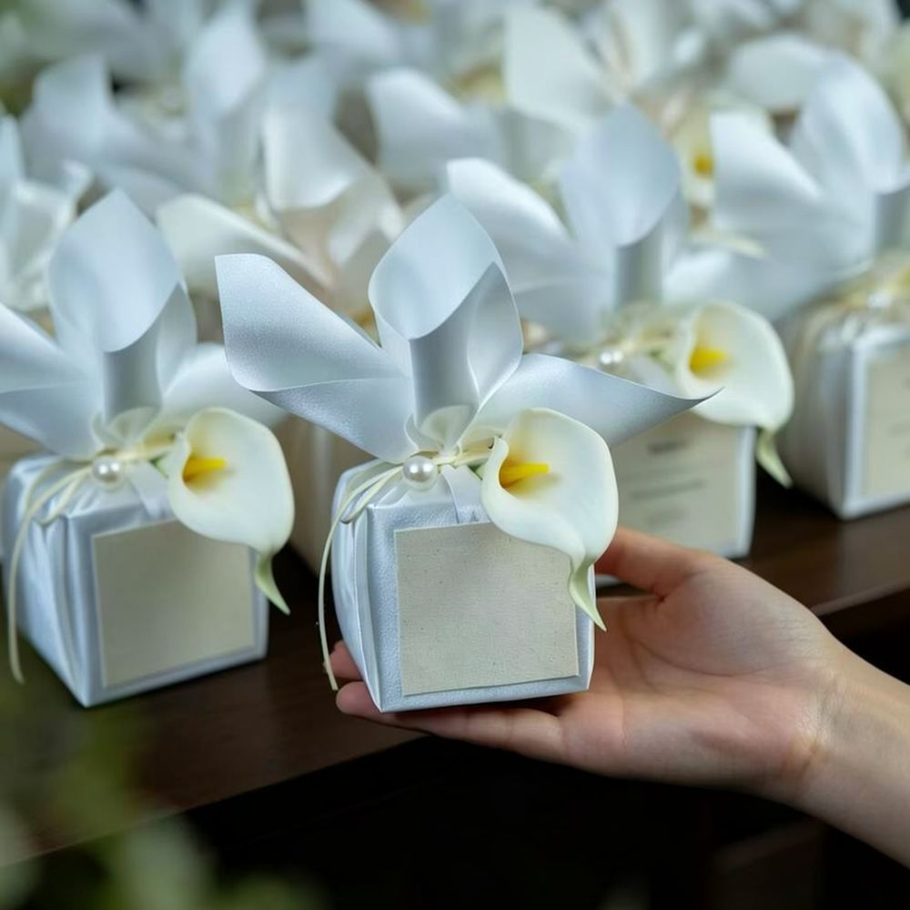 창의적인 푸로시키 천으로 만든 선물 상자, 웨딩 답례품 - Furoshiki Wrap Cloth 리뷰 및 가격