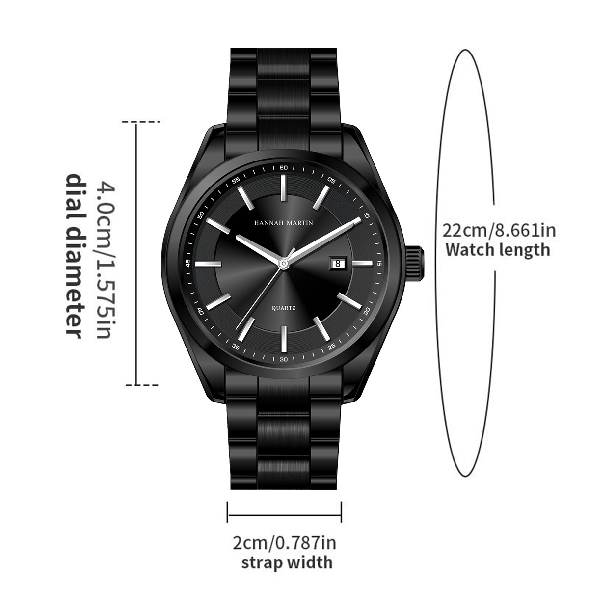 한나 마틴 브랜드 남성용 시계 일본식 무브먼트 40mm - Japanese Lifestyle Brand 리뷰 및 가격