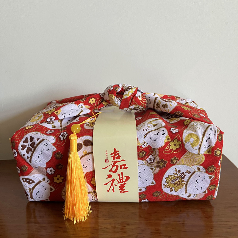 일본식 도시락 상자 도시락 포장 천 Furoshiki  - Furoshiki Wrap Cloth 리뷰 및 가격