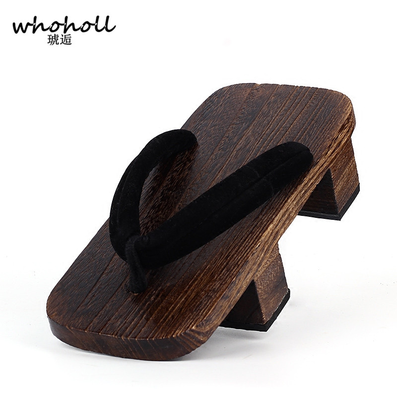 WHOHOLL 게타 두 이빨 샌들 애니메이션 코스프레  - Geta Wooden Sandal 리뷰 및 가격