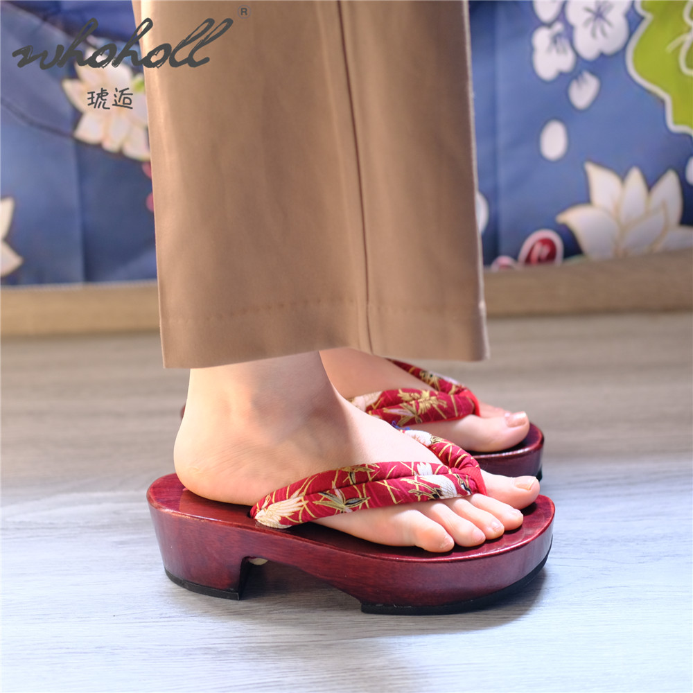 일본 게타 애니메이션 코스프레 신발 코스프레 웨지 샌들 - Geta Wooden Sandal 리뷰 및 가격