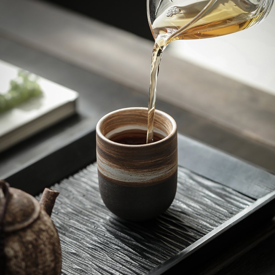 새로운 빈티지 도자기 컵 일본 도자기 도자기 130ml - Japanese Healthy Lifestyle 리뷰 및 가격