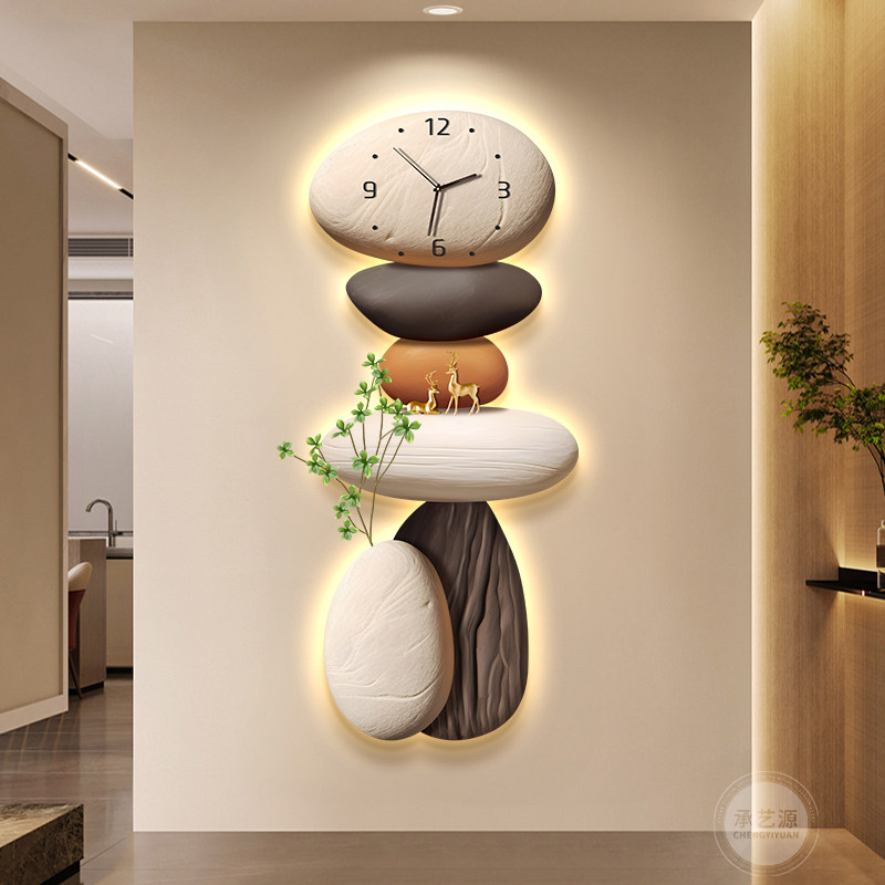 일본식 독특한 벽시계 보안 디자이너 미적 고급 예술 벽 - Japanese Luxury Lifestyle 리뷰 및 가격