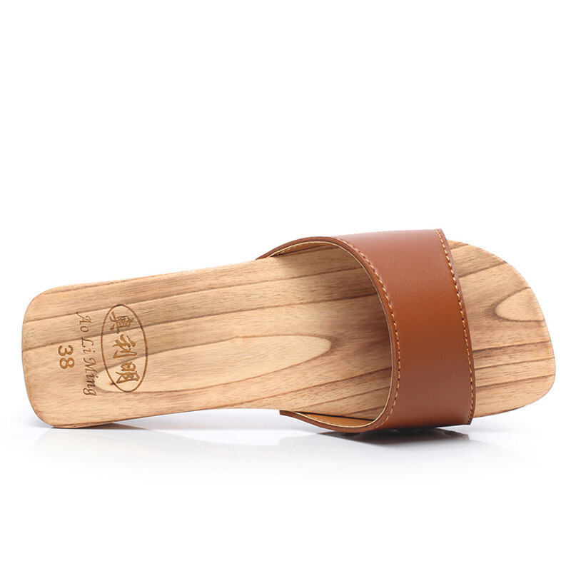 여성용 나무 슬리퍼 여름 일본식 나무 게타 여성용 플랫 - Geta Wooden Sandal 리뷰 및 가격