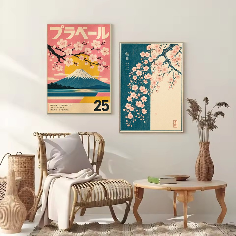 빈티지 미니멀리스트 일본 전통 문화 인형 스시 사쿠라  - Japanese Culture Lifestyle 리뷰 및 가격